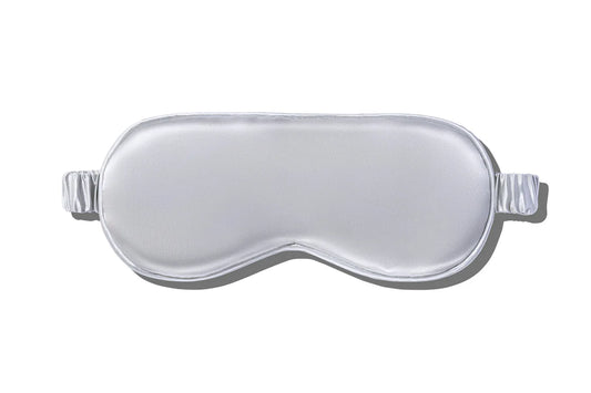 Silk Sleep Mask - Silver